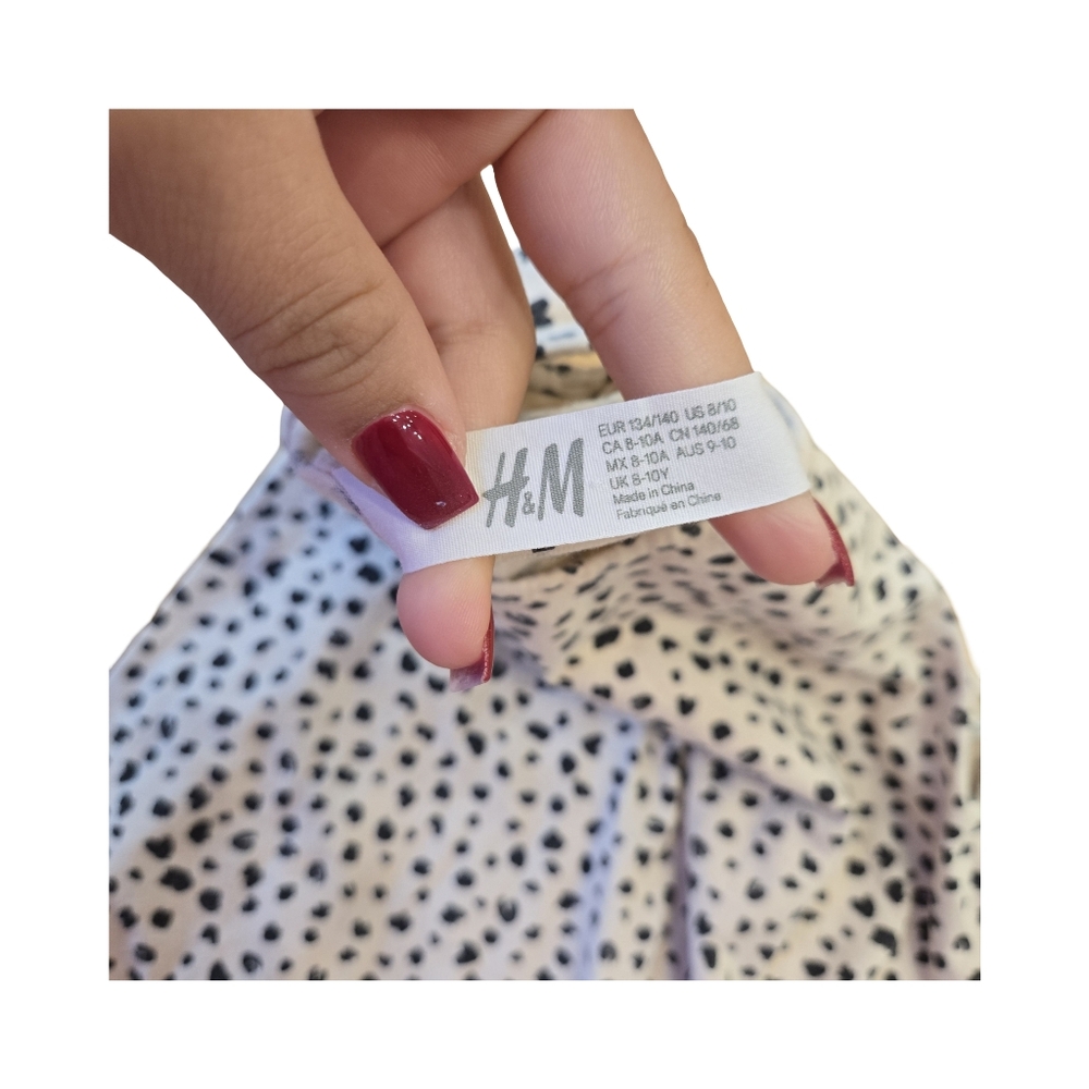 H&M Set of Four Patterned Sleeveless Girl's Dresses Size: 8/10 - Picture 7 of 9